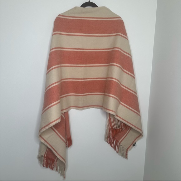 Madewell Twill Stripe Scarf in Muted Blush Multi - Picture 7 of 7